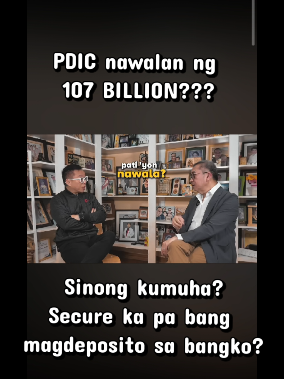 PDIC nawalan ng 107 Billion??? Secure pa ba pera ng Pilipino sa bangko??? #fyp #GisingPilipinas #floodcontrol #managotangdapatmanagot 