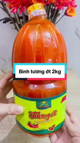 Tương ớt bình 2kg #xuhuong #loanluu90 #ttlk #tuongot #tuongviethoasen 