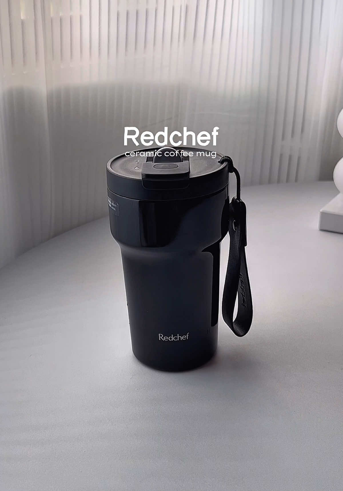 Elegant coffee tumbler i got from @Redchef.PH #coffeetumbler #redcheftumbler #tumbler #ceramictumbler #redchef