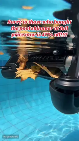 I refuse to clean pools in heat. This robot does it—solar powered, 5L, fast 3hr charge, remote control. Grab it now, stock is low. #fyp #dealsforyoudays #poolcleaning #homecleaning #poolvacuum 