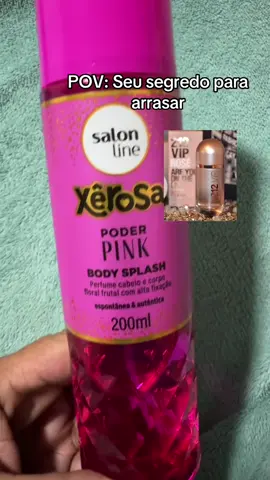 Body Splash Xêrosa Poder Pink #bodysplash #salonline #xerosa #xerosasalonline #poderpink 