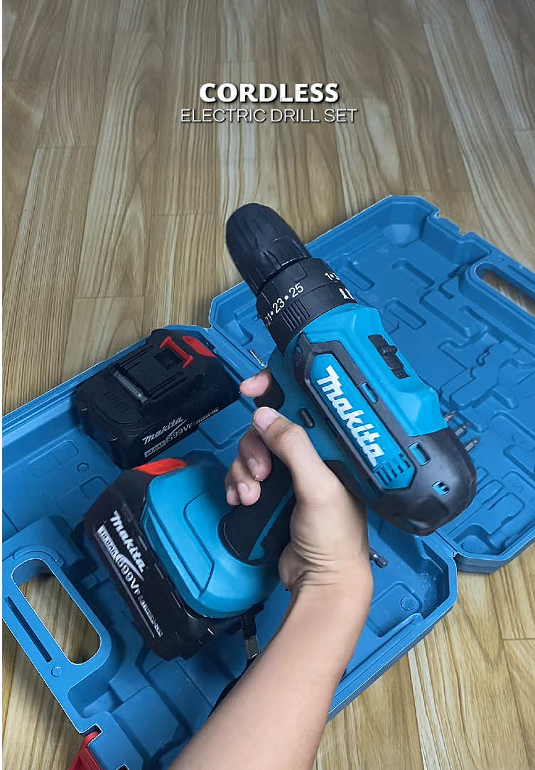 cordless drill set #makitatools #cordlessdrill #handdrill #homeessentials #rechargeabledrill 