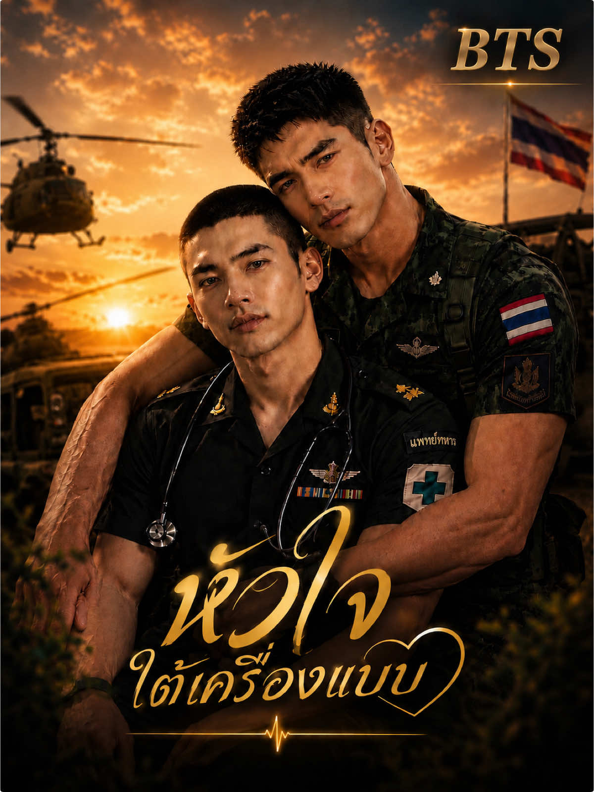 ซีรีย์วายละมุน หัวใจใต้เครื่องแบบBTS #ซีรี่วาย #ซีรี่ย์วายละมุน #หัวใจใต้เครื่องแบบ #ทหารแพทย์ #ทหารไทย