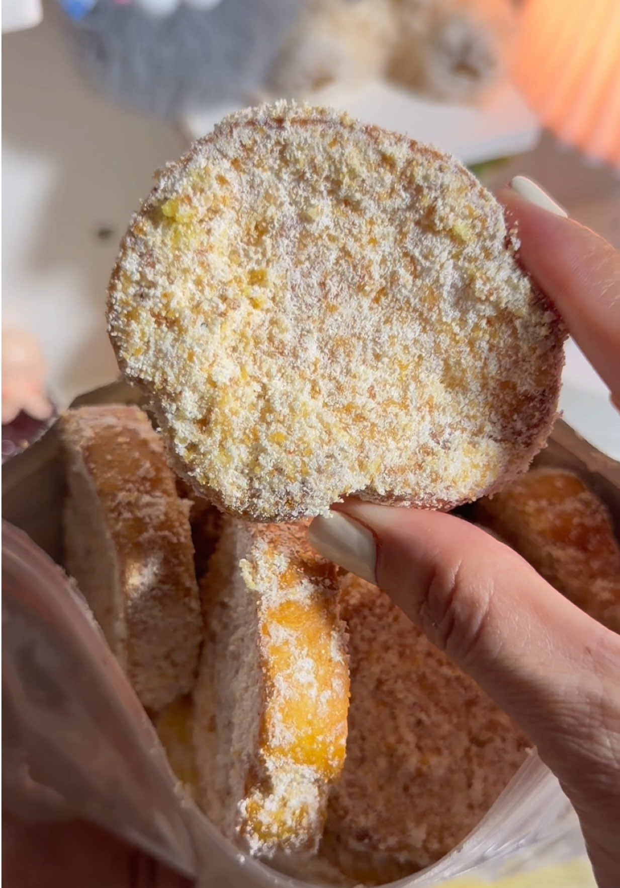 Bánh mỳ kem trứng Bếp Mẹ Em 🤤 ngonnn má ơi #banhmy #banhmykemtrung #bepmeem 