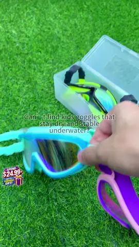 The back clasp alone is a game changer-no moe hair pulling, ne more fighting toget goggles on before swimgassons or pooldays,  ben't gointo summer break withoutThese switgoggies arggstrg fguour kldsprotected, and impact resistant, buthonestly the easiest part is how quickiykids can put them on themselves thanks tothat simple back clasp. Summer swim bag essential.  If you're gearing up for pool days, addthese before your next splash. #momlifehacks  If your kids are constantly complaining about their goggles... these fix it No leaks, no fog, and they can actually see underwater why parents love them: leakproof seal (no water getting in) anti-fog lenses wide angle view adjustable + comfy fit why kids love them: super clear underwater tun colorsactually stay on These are a must for pool days, beach trips, and summer break Kids Leakproof Swim Goggles - No Fog, Clear Underwater View If your kids complain about their goggles, these solve the problem: no leaks, no fog,and real underwater clarity. Parents appreciate the leakproof seal that keeps water outanti-fog lenses that preserve visibility, a wide-angle view for better peripheral sight, aran adjustable, comfortable fit that stays secure. Kids notice crisp underwater vision, fucolors, and goggles that actually stay on during play. Why parents choose themLeakproof seal: prevents water from entering so kids aren't constantly emptying watfrom their gogglesAnti-fog lenses: maintain clear vision without repeated wiping or sprays.Wide-angle view: improves safety and enjoyment by letting children see more of the surroundings underwater. Adjustable, comfy fit: straps and seals designed for a secure fit that's gentle on the face Why kids love them Super clear underwater: vibrant, unobstructed view makes swimming more fun. Tun colors: playful color options that appeal to kids. Stay on during play: built to remain in place through dives, splashes, and games. Best uses Pool days: reliable for laps, swim lessons, or playtime. Beach trips: resilient against waves and sand when worn correctly. Summer break: a go-to accessory for season-long swim activities. Buying tips Check fit: measure or try to ensure the seal matches your child's face shape. Adjust straps: set a snug but comfortable tension to prevent slippage. Care: rinse with fresh water after use and air dry to preserve anti-fog coating and seals. Takeaway Choose leakproof, anti-fog, wide-angle goggles with an adjustable, comfy fit to stopcomplaints and make swimming more enjoyable. Want a recommendation for yourchild's age and face shape? Share their age and typical complaints to find the ideal pair. Keywords: leakproof kids swim goggles, anti-fog children's goggles, wide angle swimgoggles for kids, adjustable comfy kids goggles, clear underwater goggles for kids, kidsgoggles no leaks, pool beach swim goggles for children, summer break swim goggles,tun-color kids goggles, goggles that actually stay on#kidsswimgoggles#kidsgoggles#Sharkitegoggles   
