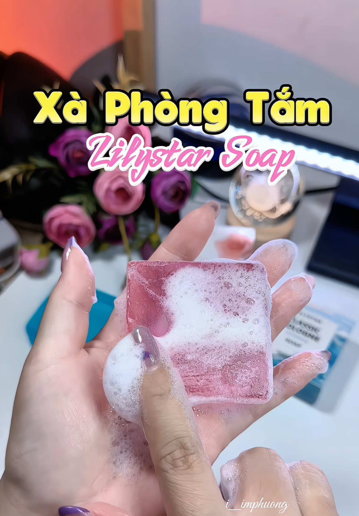 Xà phòng tắm lilystar thơm phức #lilystar #i_imphuong #soap #xaphongtamtrang #xaphongtrangda 