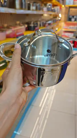 Nồi inox 304 Elmich. Dùng được với mọi loại bếp  #dobep #xuhuong #nồi#elmich#noiinox 