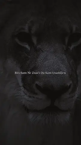 „Biti sam ne znači da sam usamljen.“#motivacija #fyp  #zatebe #citati #viralvideos