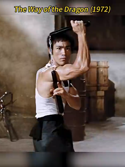 Bruce Lee’s Iconic Back Alley Brawl With Rome Gangsters - Nostalgic Kung Fu Classic #brucelee #thewayofthedragon #movie #70s #foryoupage