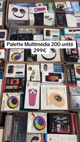 Palette multimédia disponible ♻️ Livraison 🚚 partout  #liquidationpallets #destockage #france #españa #amazonpallets 