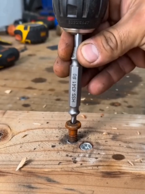 Juego de extractores de tornillos: kit de 6 piezas para extraer tornillos dañados; cuenta con cabezales de doble extremo; apto para reparaciones domésticas, accesorios para herramientas eléctricas y portapuntas para destornilladores.#tiktokshop #fyp #foryou