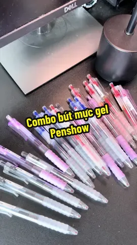 Combo bút mực gel Penshow #tiktokshop77 #tuhoctiengtrung #hoctiengtrung #tiengtrungmoingay #xoamutiengtrung 