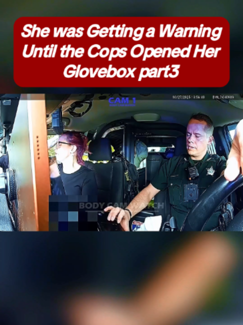 She was Getting a Warning Until the Cops Opened Her Glovebox part3.#bodycam #cops #copsoftiktok #foryoupage #growmyaccount
