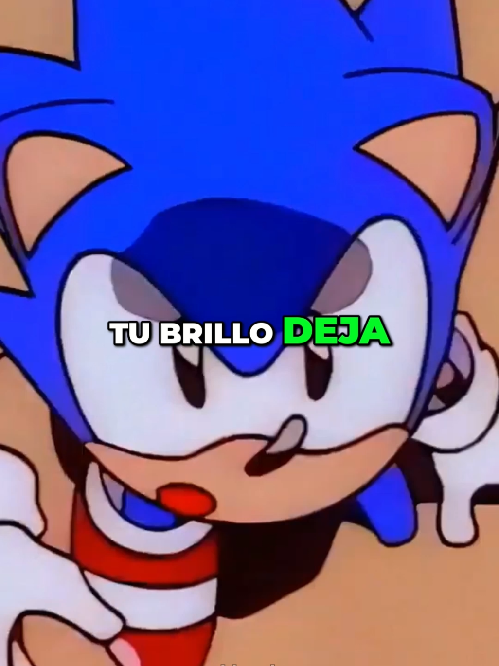 Sonic dice: Nunca dejes de brillar #sonic #sonicthehedgehog #frases #brillar #sonic 