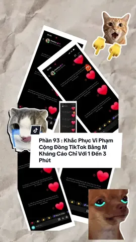 Phần 93 : Khắc Phục Vi Phạm Cộng Đồng TikTok Bằng M Kháng Cáo Chỉ Với 1 Đến 3 Phút #xuhuongtiktok #fyp #vairal #tiktok #tinnhan 