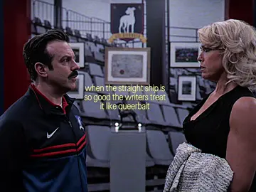 i mean… #tedbecca #tedlasso  #jasonsudeikis #hannahwaddingham #fyp 