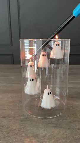 In my amazon strefront!!!👻Who remembers my DIY viral ghost candle display? Now it comes as an already-made kit! Instant spooky charm for your home🎃Send this to a-friend who loves halloween!!  • • #halloween #halloweendecor #halloweencandle #ghostcandle #halloweenfinds spookyseason halloweencountdown