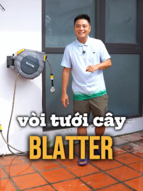 Tặng vòi tưới 7 chế độ khi mua bộ vòi tưới cây tự thu dây Blatter - Tưới cây nhẹ nhàng, thu dây tiện lợi và tăng thẩm mỹ cho kho vườn #xuhuong #tiktok #videos #trends #foryou #viral #fyp #vòinước #blatter