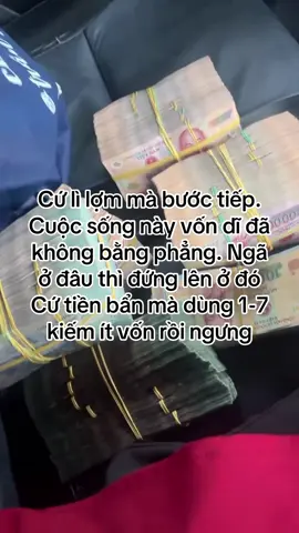 Kiếm ít vốn rồi ngưng nhé anh em