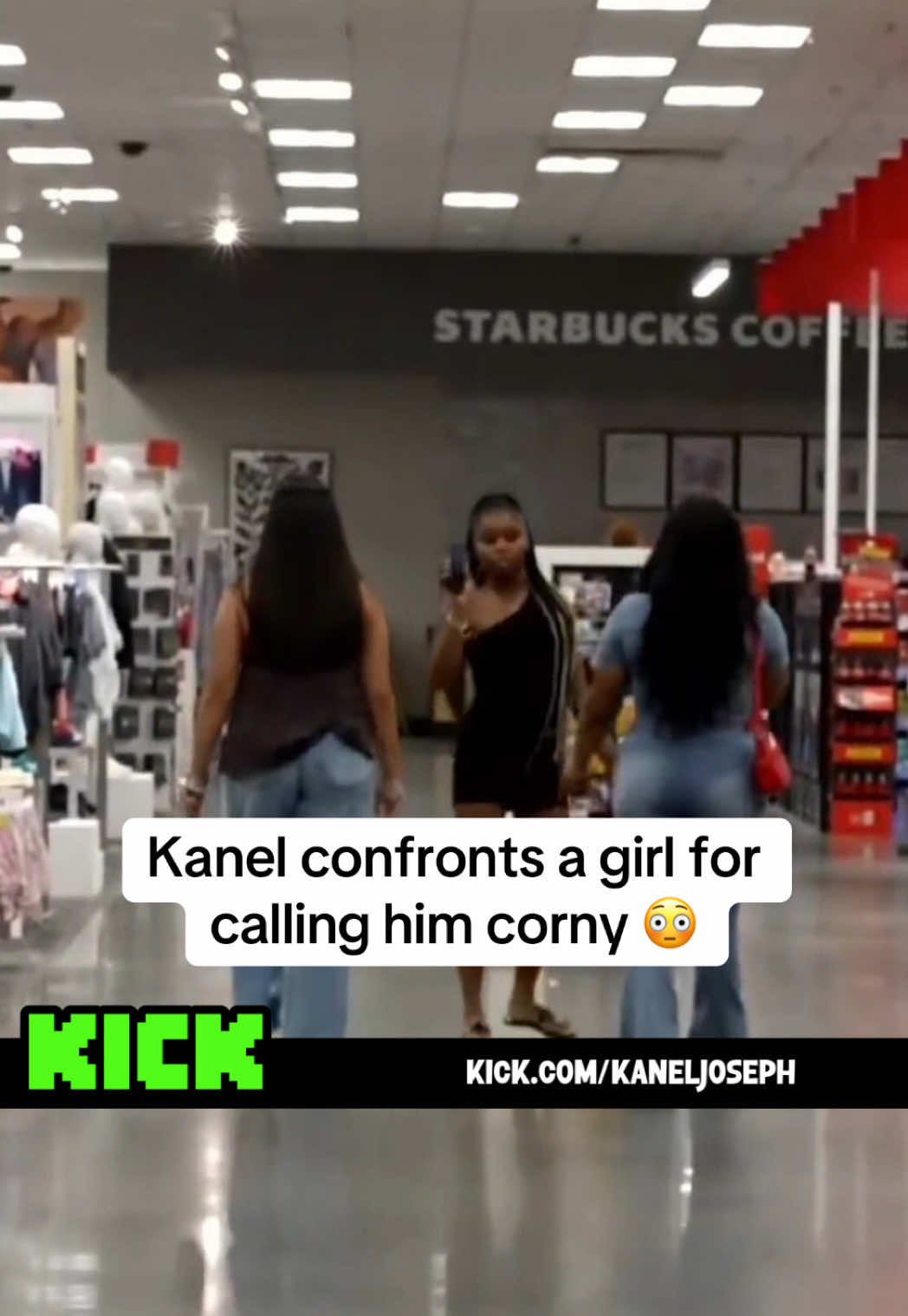 Kanel confronts a girl for calling him corny 😳 #kaneljoseph #fypシ #viralvideo #corny 