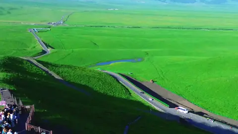 中国🇨🇳新疆那拉提空中草原#🇨🇳中国旅游 #新疆旅游 
