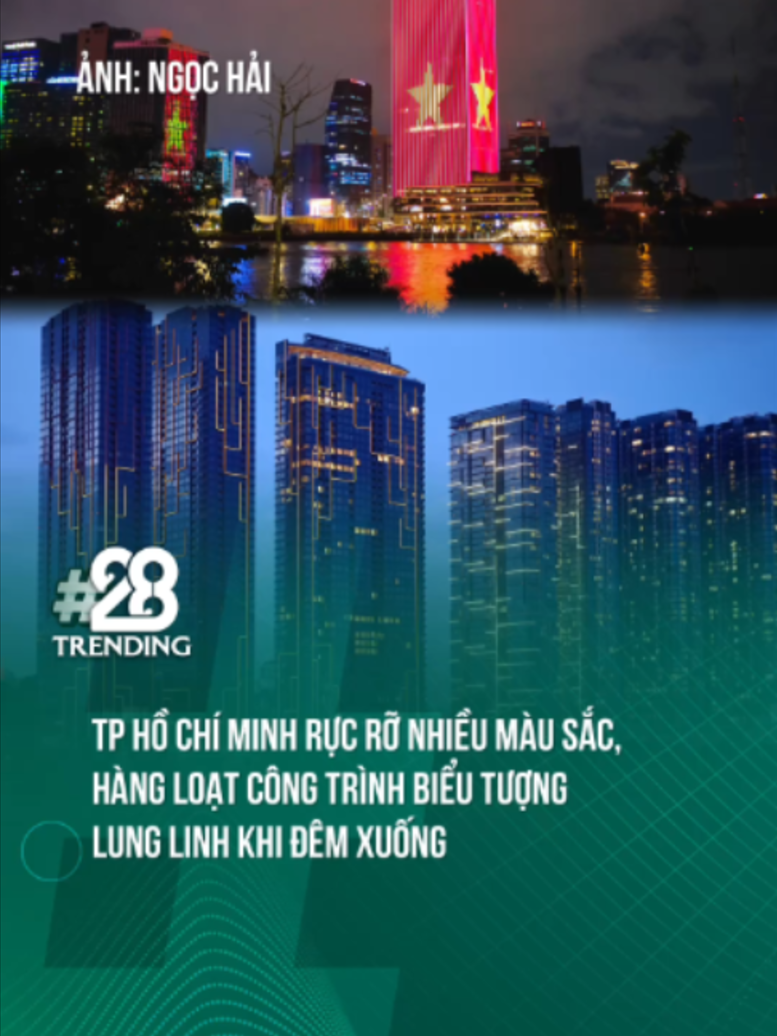 TP HỒ CHÍ MINH VỀ ĐÊM, ĐẸP ĐẾN NAO LÒNG #theanh28news #theanh28 #fyp #tphochiminh