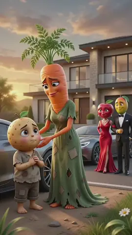 part 1 | poor potato family and rich mango family life ❤ #ai #uktiktok #foryoupage❤❤ #storytime #ViralStory 
