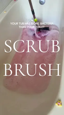 People know so little about this brush. From a floor brush to a bathtub brush, is it about to become a pool brush next?#FloorCleaning #BathroomCleaning #HomeCleaningHacks #tiktokshopdealsforyoudays #CleanTok 