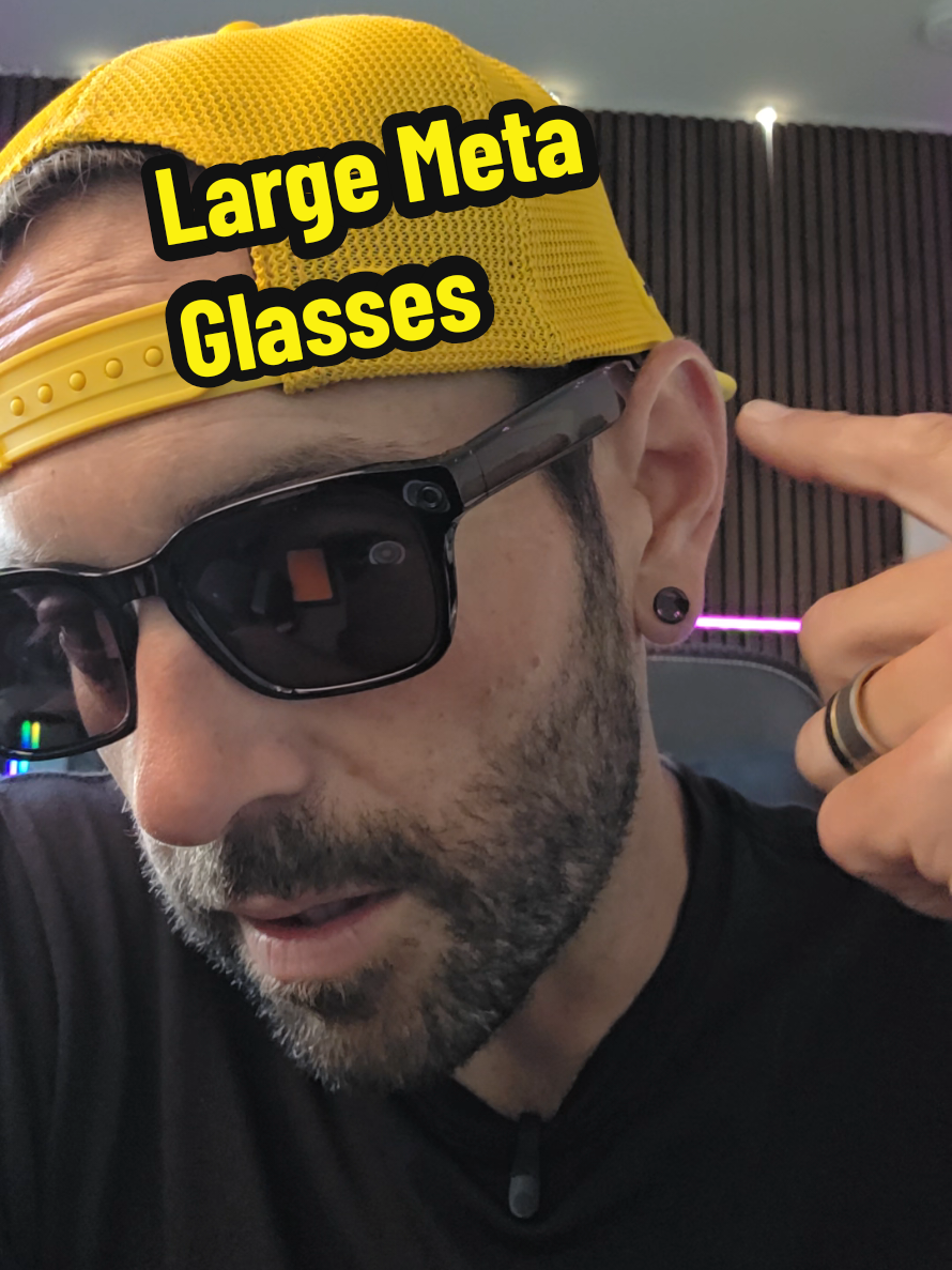 Replying to @reynos00 New Adventurer Meta glasses come in large! #metaai #smartglasses #sunglasses #metaglasses #tiktokshopcreatorpicks @Meta Glasses 