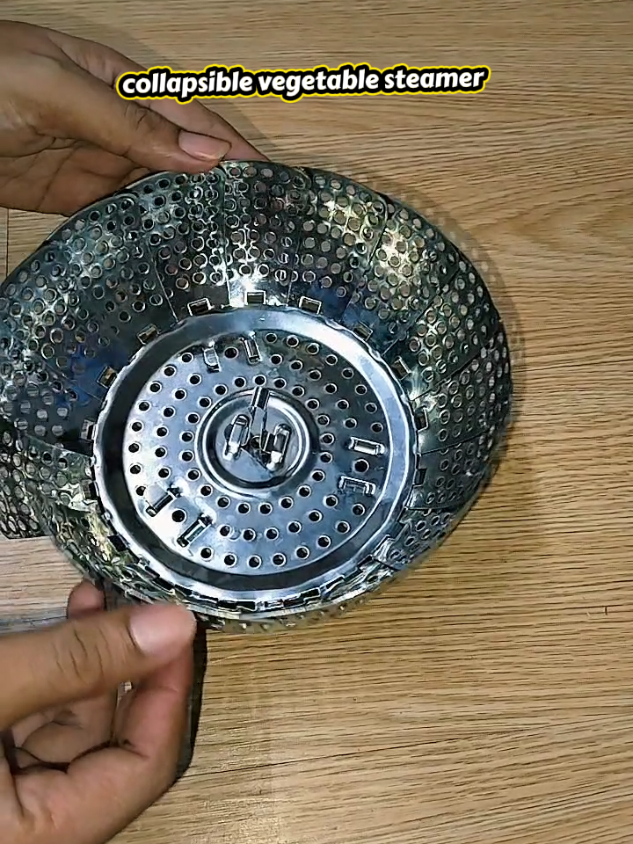 #steamer #collapsiblevegetabler #stainlesssteelsteamer #cookware #viral must have talaga nito sa ating mga kusina
