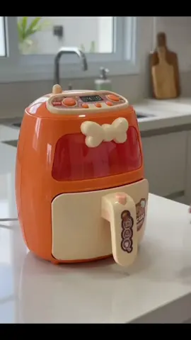Brinquedo Cozinha Air Frver Infantil com Luz e Acessórios | Kit Comidinhas Educativa #brinquedo #brincandodecozinhar #brinquedoeducativo #tiktokshop #brinquedoinfantil 