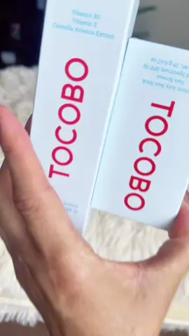 Sunscreen TOCOBO proctector Solar líquido y en barra SPF 50 fácil de aplicar #sunscreen #TOCBO #tiktokshop #protectorsolarspf50 #cuidadodelapiel 