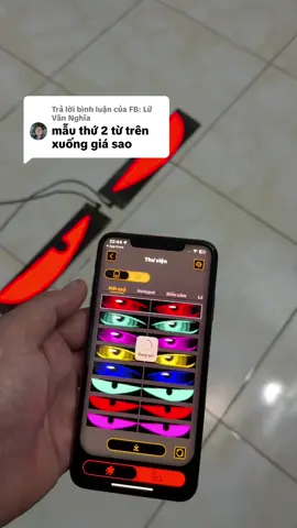 Trả lời @FB: Lữ Văn Nghĩa combo hai tấm 35 cm chạy chữ chạy hiệu ứng mắt quỷ #dochoixe #ledmatquy 