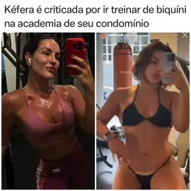 Kéfera virou assunto nas redes sociais após ser criticada por aparecer treinando de biquíni na academia do condomínio onde mora. O vídeo rapidamente repercutiu e dividiu opiniões entre os internautas. Enquanto algumas pessoas consideraram a escolha da roupa inadequada para o ambiente, outras saíram em defesa da influenciadora, afirmando que, por se tratar de uma academia privada e localizada dentro do condomínio, ela tem liberdade para usar o que se sentir confortável. A discussão ganhou força nas redes e levantou mais uma vez o debate sobre liberdade de escolha, normas de convivência e até os diferentes padrões de julgamento quando o assunto é a forma como mulheres se vestem.#foryourpage #viral #fyyyyyyyyyyyyyyyy #creatorsearchinsights #kefera 