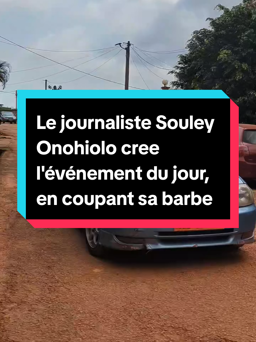 Le journaliste Souley Onohiolo a décidé de couper sa barbe