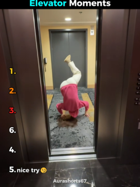 Ranking Best Elevator Moments#fyp #viral #funny