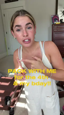 ya know what I think it’s harder to pack for a few days than a long trip sue me #viral #packwithme #birthday #travel @BÉIS 