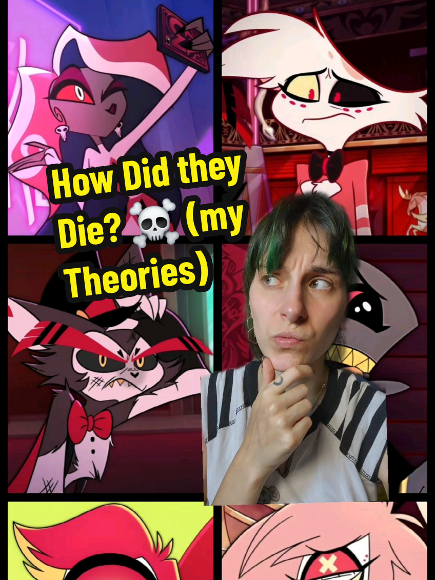 Husk & Angel's deaths WILL make me cry. I just know it. 😭 #theory #angeldust #hazbinhotelhusk #niffty #velvette 