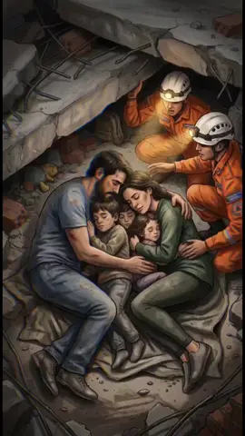 Una familia completa —padres y dos niños pequeños— fue encontrada abrazada bajo los escombros de su casa derrumbada tras el fuerte terremoto en Venezuela. Los padres intentaron proteger a sus hijos hasta el último momento. Esta imagen tan dolorosa se volvió viral y representa uno de los momentos más tristes de la tragedia, recordándonos lo frágil que es la vida y el amor de una familia unida. #terremoto #familia #historiareal #mexican #estadosunidos 