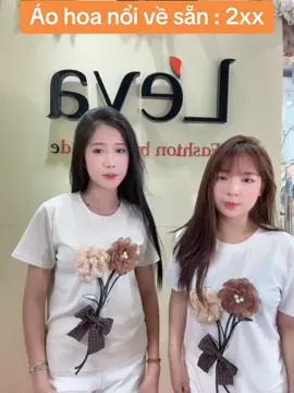Áo hoa nổi xinh sẵn hàng cao cấp 2xx #xuhuong #hotgirlshop #124tranhungdao #levafashion #leva 