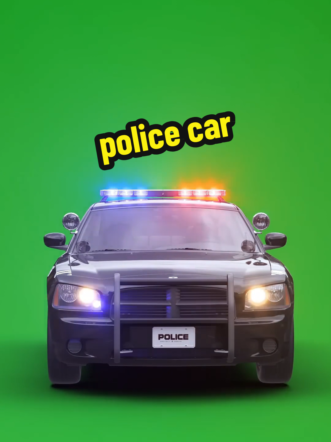 police car #police #policecar #greenscreen #greenscreenvideos #fyp 
