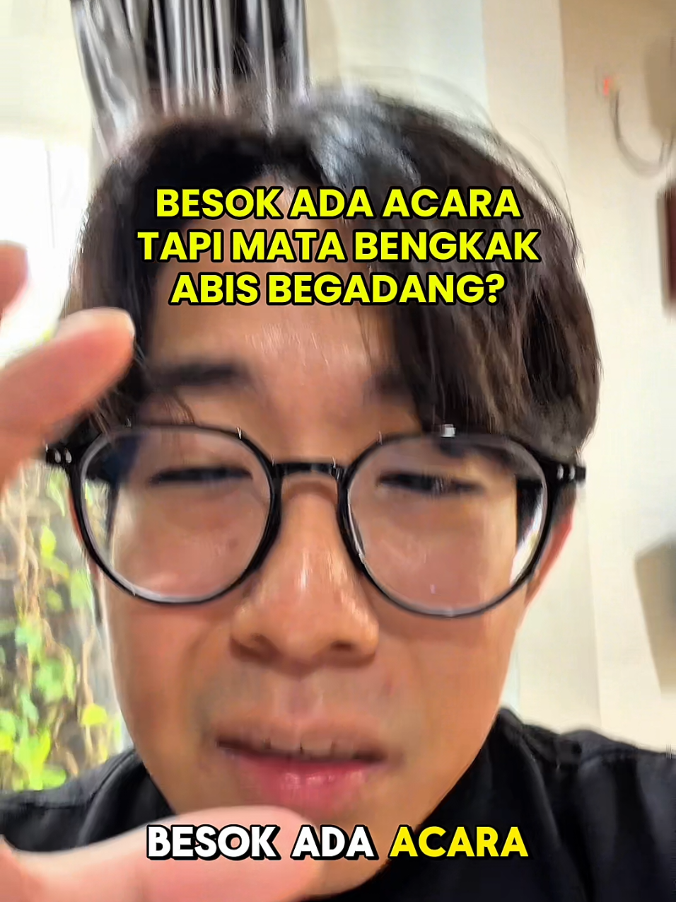 ada acara penting tapi mata lo bengkak, jangan dibiarin! #eyepatch 