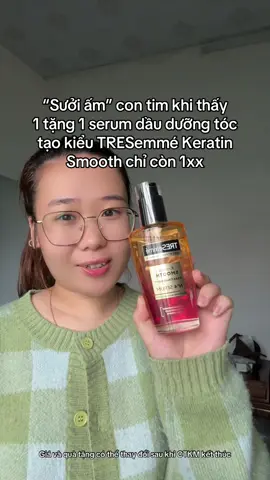 Serum dầu dưỡng tóc tạo kiểu TRESemmé Keratin Smooth #tiktokshop77 #tresemme #keratinsmooth #duongtoc #taokieu 