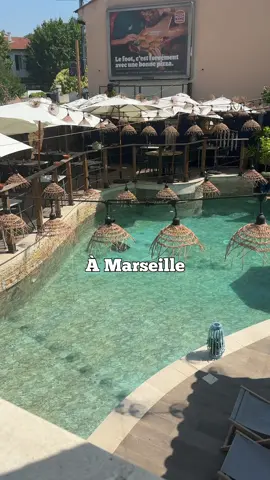 Le spot parfait pour l’été ☀️ #restaurant #piscine #italien #marseille 