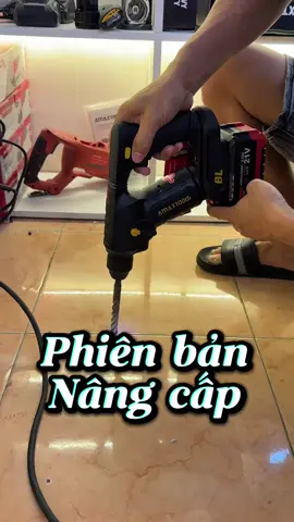 Khoan bê tông mini phiên bản nâng cấp #tantaifunny #amaxtools #khoanbetong 