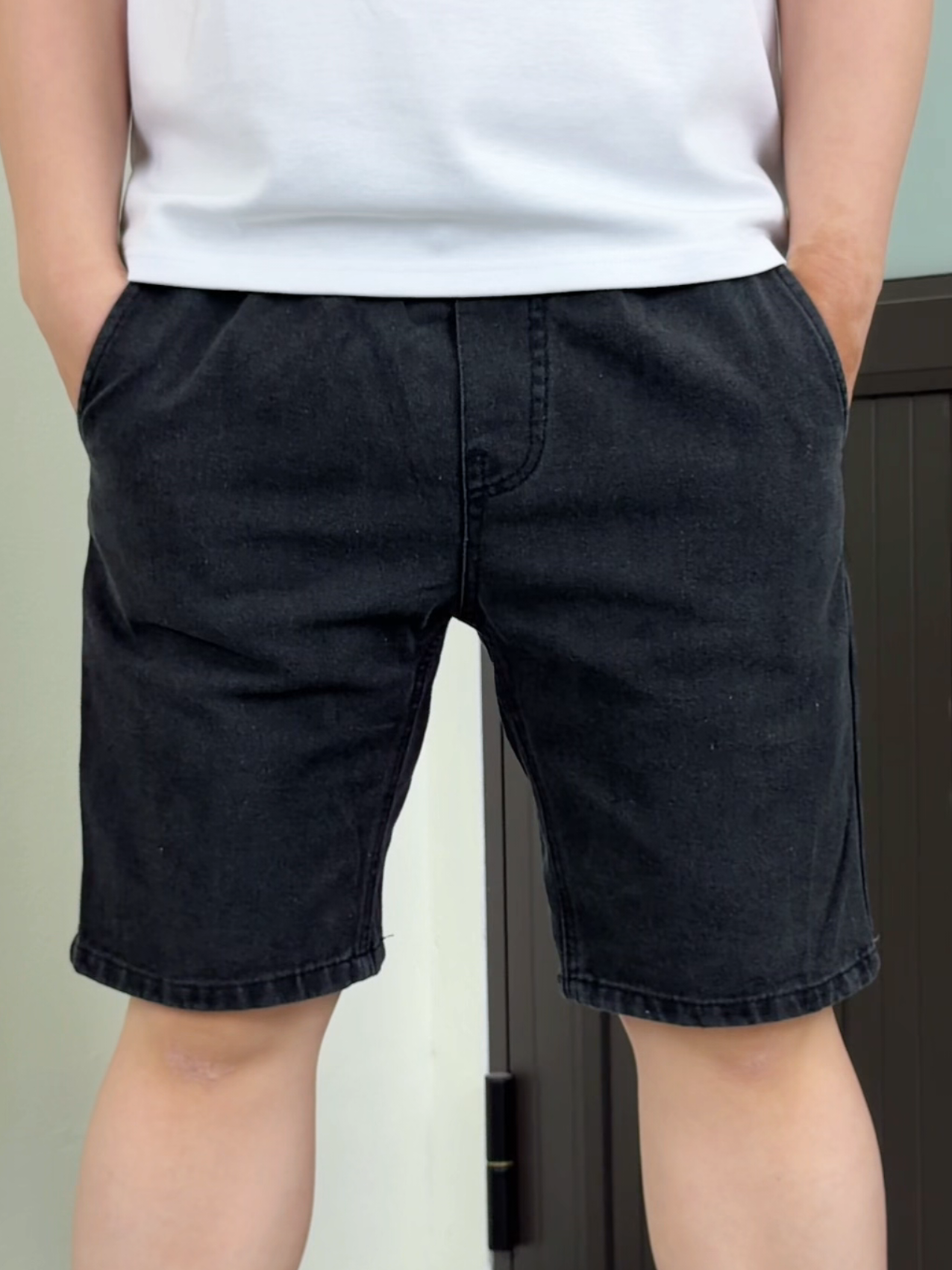 Form quần basic thoải mái dễ mặc lắm nhé ae #review #quanaonam #quanshortnam #tiktokshop77 
