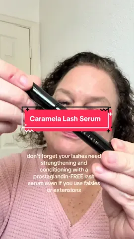 @Caramela Beauty’s lash serum helps strengthen thin, sparse lashes and supports natural lash growth. Individual results may vary. #Lashes #lashloss #LongLashes #prostaglandenfree   #TikTokShopCreatorPicks