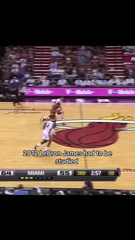 He had to be studied in a lab  #lebron #lebronjames #miamiheat #basketballtiktok #basketballhighlights 