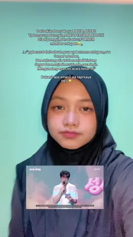 Btw ini si acara the seasons sung si-kyung-nim semalem yaa,, #heeseung #evan