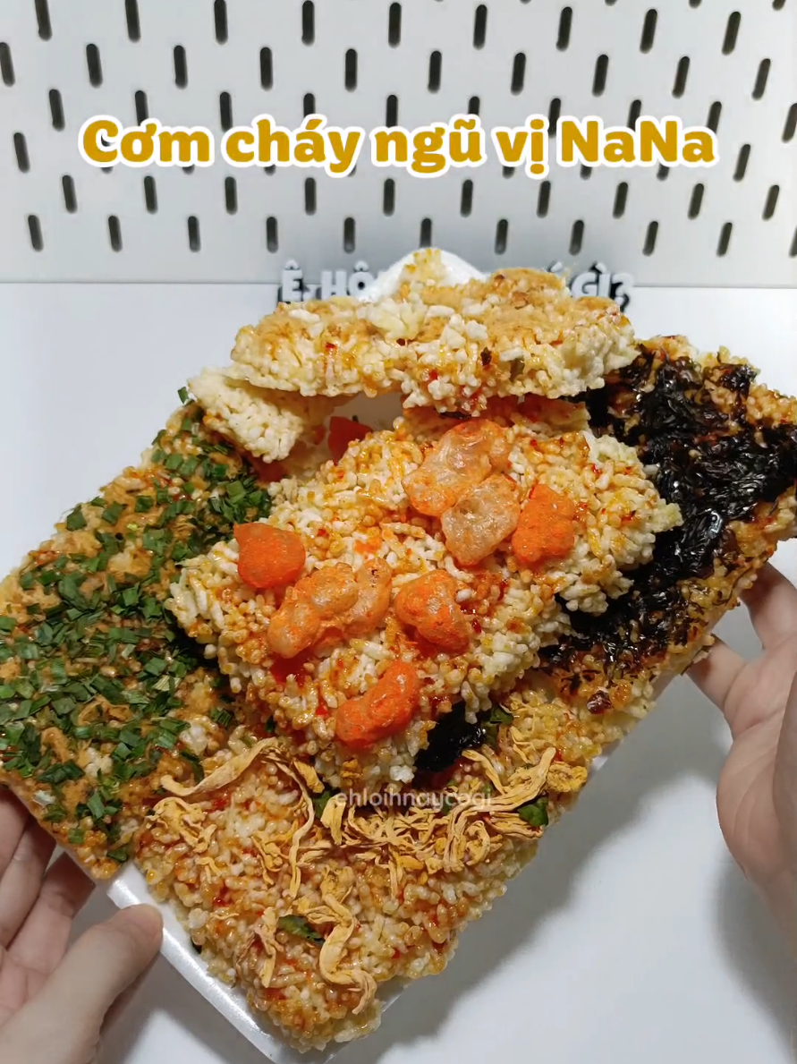 cơm cháy ngũ vị nana